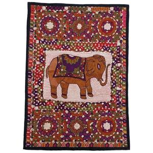 رومیزی سوزن دوزی ابریشم دیوار کوب کد GHAAB19