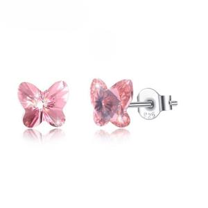 گوشواره نقره بچگانه سواروسکی کد E294-A