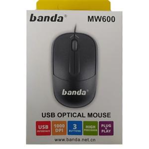 موس سیمی MW600 برند BANDA