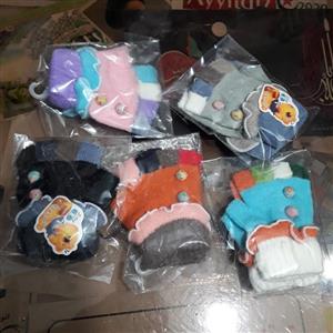دستکش بافت بچه گانه انگشتی