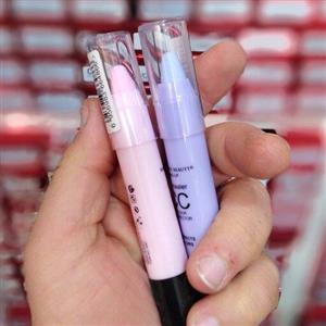 ست 2 عددی کانسیلر رنگی cc اصلی،. Concealer رنگی صورتی و بنفش یاسی از بین برنده ماه گرفتگی سیاهی کبودی جای جوش لکه