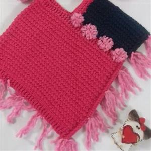 ست سیسمونی دخترانه شنل وکلاه وکفش