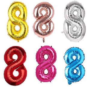 بادکنک فویلی عدد 8