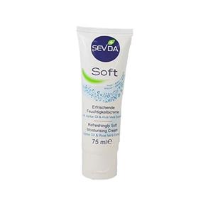 کرم مرطوب کننده سودا مدل Soft حجم 75 میلی لیتر sevda moisturizing cream 