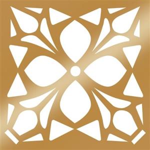 تایل سقفی مولتی استایل طلایی مدل 1212 سایز 60x60 سانتی متر