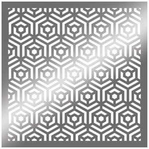 تایل سقفی مولتی استایل نقره ای مدل 1208 سایز 60x60 سانتی متر