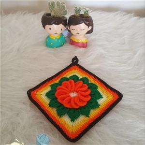دستگیره گل برجسته