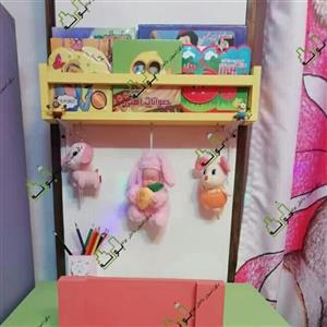 شلف جا کتابی کودک رنگ سفید موجود است  برای رنگ های دیگر استعلام بگیرید