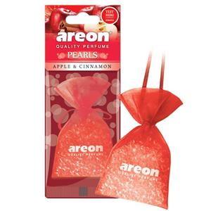 خوشبو کننده خودرو ارئون مدل Pearls Apple and Cinnamon Areon Car Air Freshener 