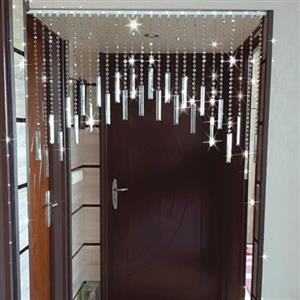 پرده کریستالی آویز کاردی