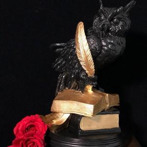 مجسمه دکوری تزیینی جغد نویسنده