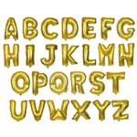 بادکنک فویل حروف انگلیسی طلایی 32 اینچ (انتخاب حرف مورد نظر از قسمت گفتگو)