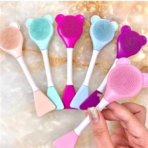 براش ماسک و فیس براش خرسی در چهار رنگ