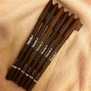 مداد ابرو قهوه ای (قهوه ای سوخته و شکلاتی)، قابل تراش، با ماندگاری بالا، دارای فرچه، ارسال فوری با پست پیشتاز\n\n