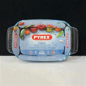 تابه مستطیل پیرکس فرانسه سایز 22 در 13 PYREX
