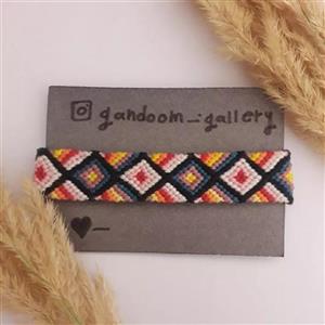 دستبند طرح لوزی