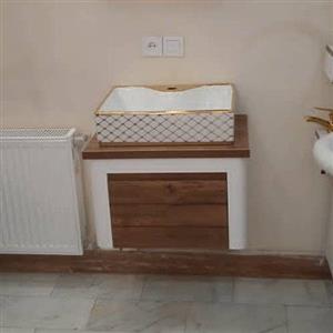 روشویی کابینتی پی وی سی