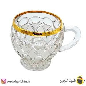 فنجان آنجلیکا لب طلایی