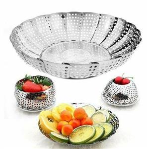 بخارپز استیل تاشو یک عددی با