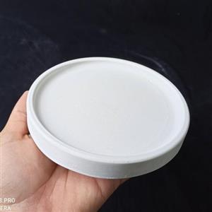 سینی دایره‌ای 14.5 سانتی بتنی سنگی