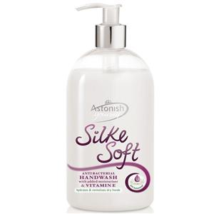  مایع دستشویی آنتی باکتریال استونیش مدل Silk Soft حجم 500 میلی لیتر Astonish Silk Soft Anti Bacterial Hand Wash Liquid 500ml