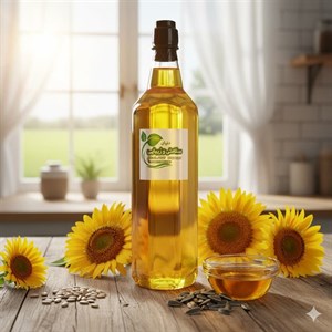 روغن آفتابگردان ایرانی بدون بو 1 لیتری