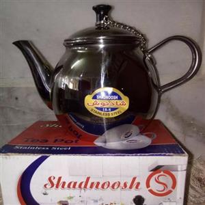 قوری استیل خمره ای 1 لیتری