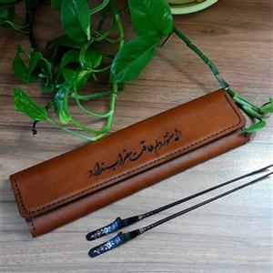 جا مضراب سنتور چرمی