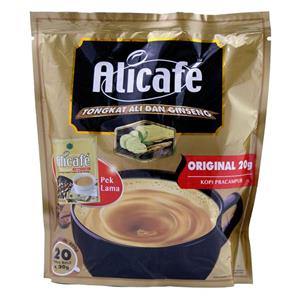 قهوه فوری طلایی جنسینگ علی کافه اورجینال اصل تاریخ جدید \n