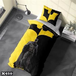 سرویس خواب یک نفره سه بعدی کودکان و نوجوانان میکروتترون مدل بتمن  2