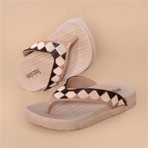 دمپایی دخترانه پاپا  3058 قهوه ای سایز 27