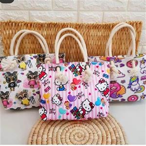 کیف دخترانه بند کنفی