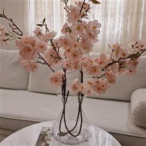 گلدان شیشه ای کلاسیک (شیشه) کد12