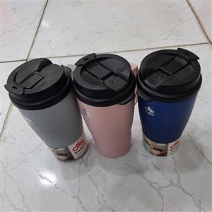 ماگ پلاستیکی ماگ دوجاداره ماگ یزدگل فلاکس یزدگل لیوان ماشین کمپینگ