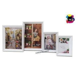 قاب عکس شیبدار سفید سایز 40×30 ،قابل استفاده بصورت  دیواری ، بسیار پرطرفدار و زیبا با کیفیت عالی