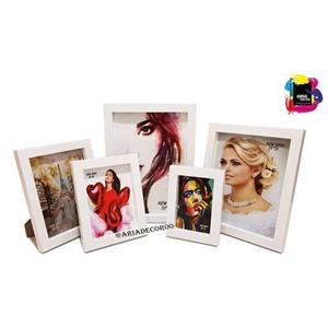 قاب عکس سفید ساده عمق دار سایز 25×20 ،قابل استفاده بصورت رومیزی و دیواری ، بسیار پرطرفدار و زیبا با کیفیت عالی