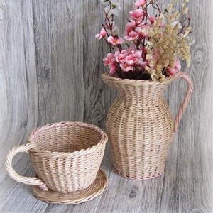 پارچ حصیری دکوری 007