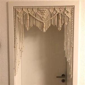 پرده و تزیینات مکرومه