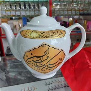 قوری دو و نیم لیتری هیئتی طرح اباعبدالله و ابالفضل العباس