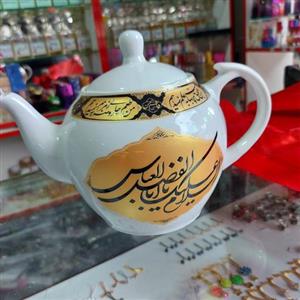 قوری 1/5 لیتری طرح اباعبدالله و ابالفضل العباس