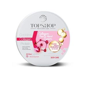 کرم مرطوب کننده تاپ شاپ مدل کلاژن حجم 200 میلی لیتر