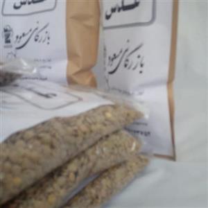 عدس محلی پاک شده و زودپز با کیفیت عالی و ممتاز  بی واسطه از کشاورز