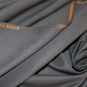 قواره پارچه کت و شلوار فاستونی سیناتکس  فام طوسی فیلی - طرح گاباردین\n