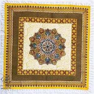 سفره ورومیزی قلمکاری صادراتی طرح ترنج اعلا 