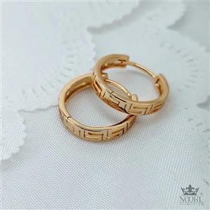 گوشواره حلقه ای ژوپینگ کد02