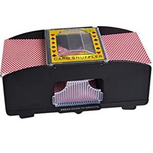 دستگاه اتوماتیک هم زدن و پخش کردن ورق های بازی باتری خور