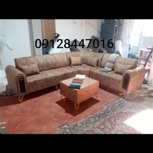 ناهارخوری 6 نفره مدل نیو چستر کد 291 مبلمان نارنجی مدل 522243