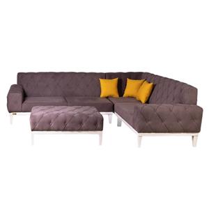 ناهارخوری 6 نفره مدل نیو چستر کد 291 مبلمان نارنجی مدل 522243