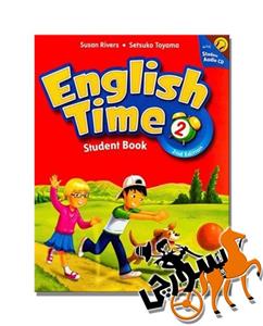 کتاب زبان انگلیش تایم 2 English Time به همراه کتاب کار