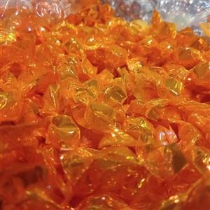 آبنبات مینی کندی رنگ نارنجی (500 گرم)